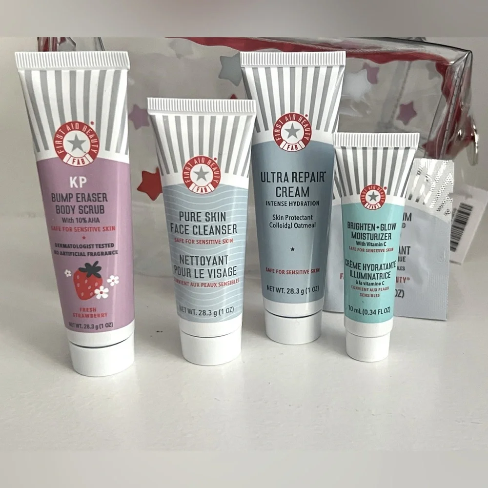 FIRST AID BEAUTY BUNDLE NWT SET OF 6